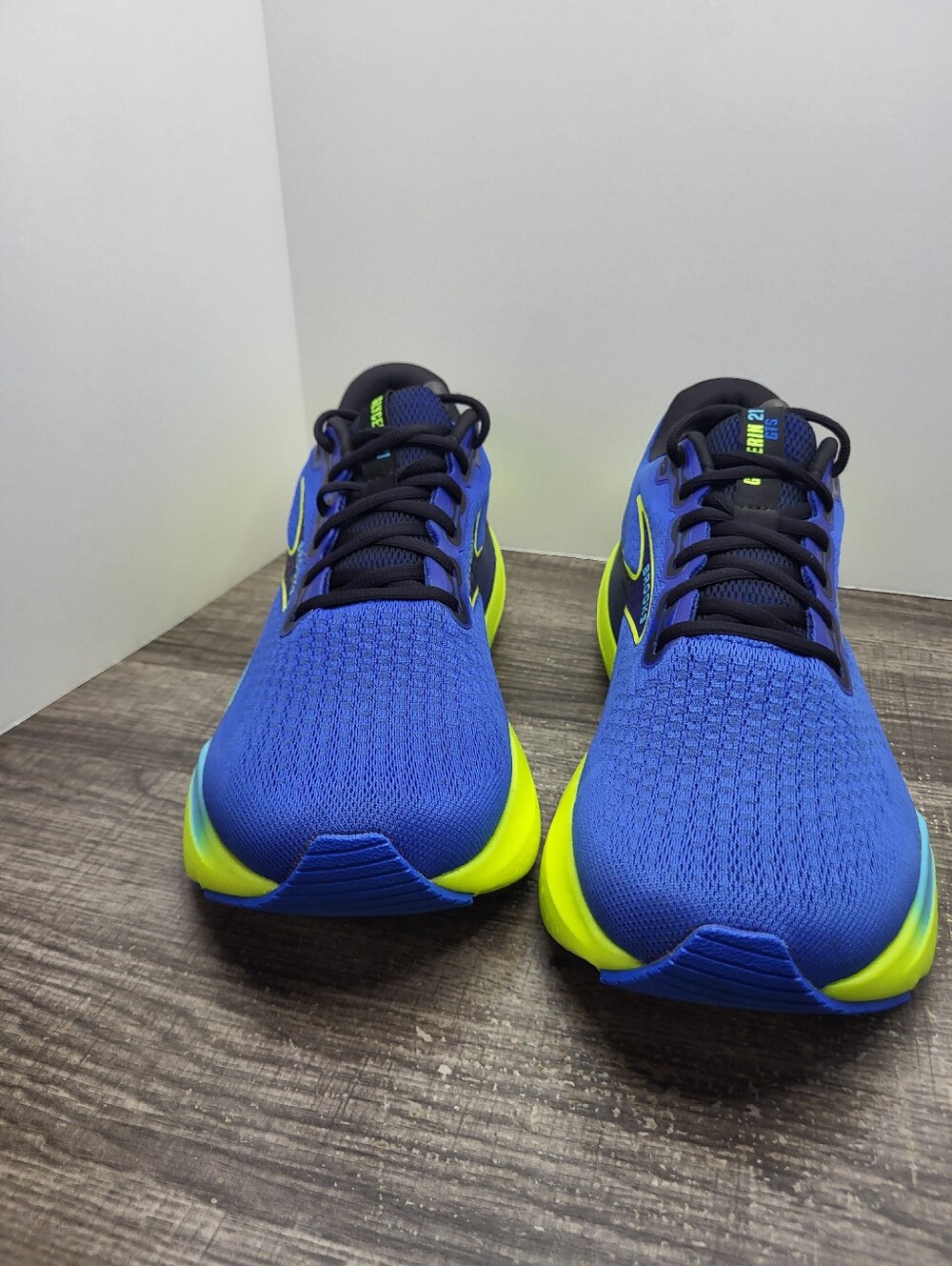 Brooks Glycerin GTS 21 Shoes Blue Cushion Support Running Mens Size 11.5 D - Picture 4 of 10